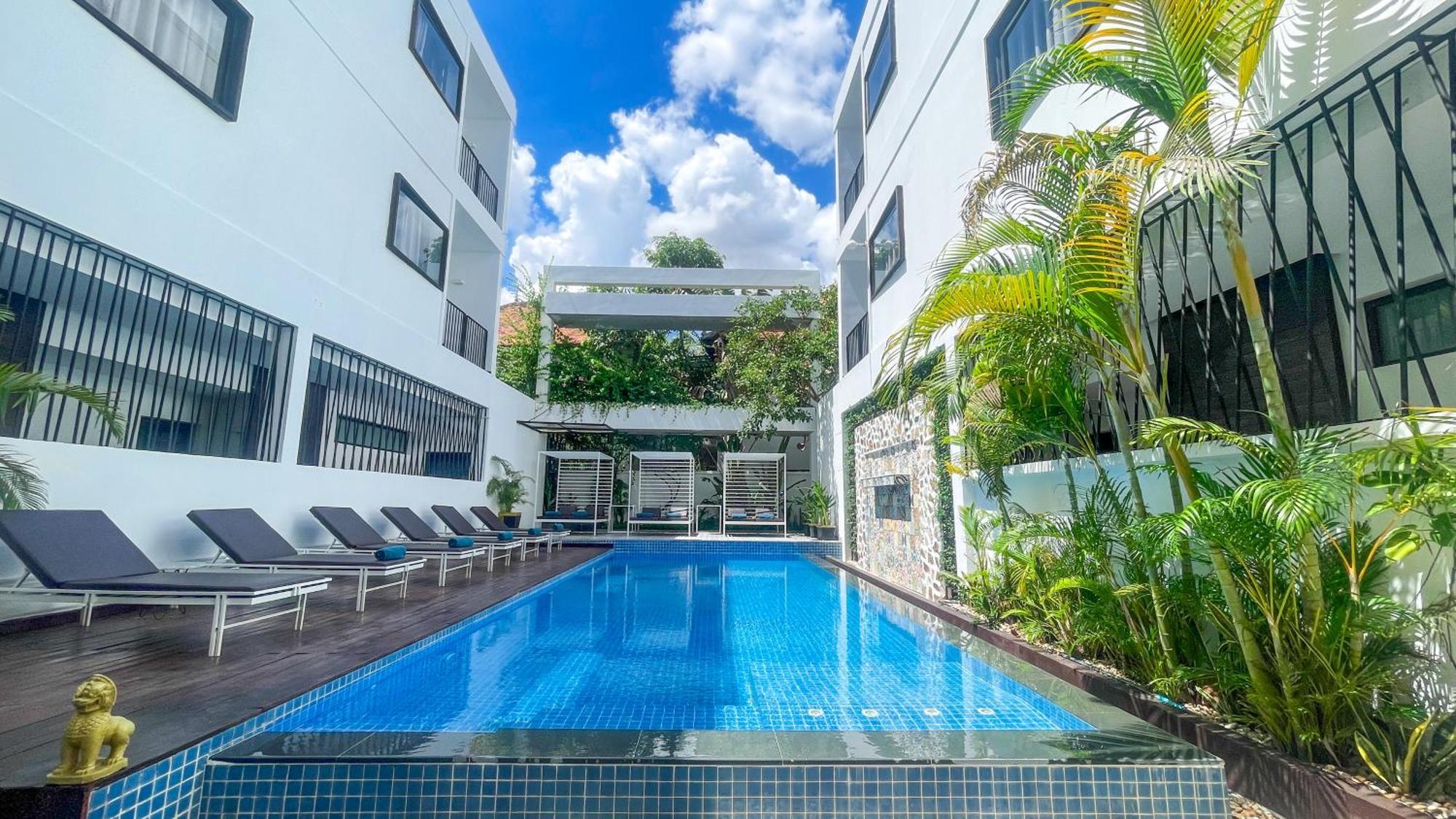 Hotel The Calm Oasis Ciudad de Siem Riep Exterior foto