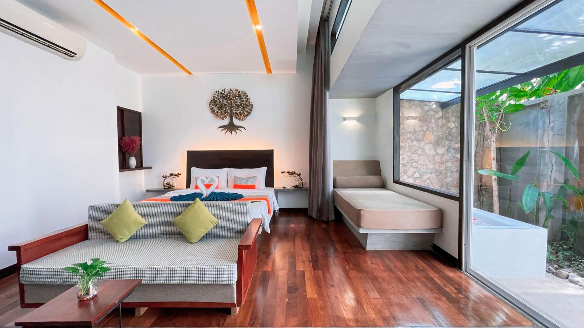 Hotel The Calm Oasis Ciudad de Siem Riep Exterior foto